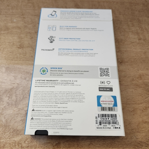 Speck Presidio2 Pro Magsafe Case For Apple iPhone 14 Plus/15 Plus Black - Picture 2 of 7